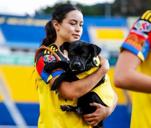 América Femenil se une al Día del Perro (AmericaFemenil X) América Femenil se une al Día del Perro (AmericaFemenil X)