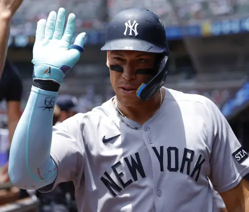 Aron Judge ya es uno de los máximos bombarderos de la MLB. Getty Images Aron Judge ya es uno de los máximos bombarderos de la MLB. Getty Images