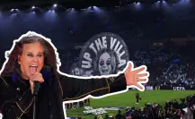 El día que Ozzy Osbourne fue homenajeado en Champions League