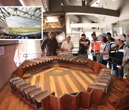 Se espera que Guerreros inaugure su nuevo estadio en 2026 (X: @alfredoharphelu) Se espera que Guerreros inaugure su nuevo estadio en 2026 (X: @alfredoharphelu)