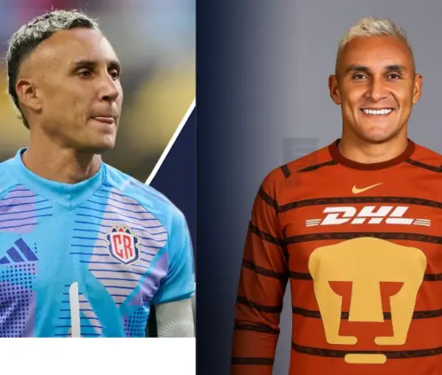 Keylor Navas con los Pumas de la UNAM. Getty Images. Keylor Navas con los Pumas de la UNAM. Getty Images.