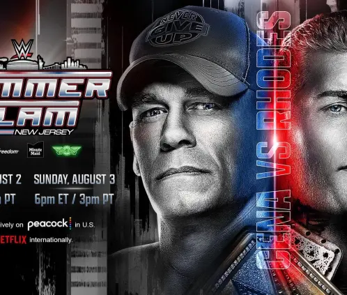 John Cena y Cody Rhodes protagonizarán la lucha estelar de la noche 2 de SummerSlam 2025. @WWE