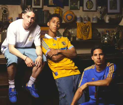 La colección Adidas Originals remarca el 65° aniversario de los Tigres. @TigresOficial La colección Adidas Originals remarca el 65° aniversario de los Tigres. @TigresOficial