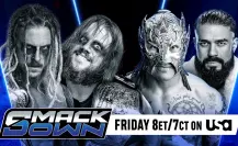 Rey Fénix y Andrade van por los Campeonatos en Parejas de SmackDown, ¿a qué hora y por dónde ver a los mexicanos en WWE?