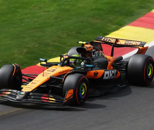 Lando Norris se llevó la Pole Position del GP de Bélgica. Getty Images Lando Norris se llevó la Pole Position del GP de Bélgica. Getty Images