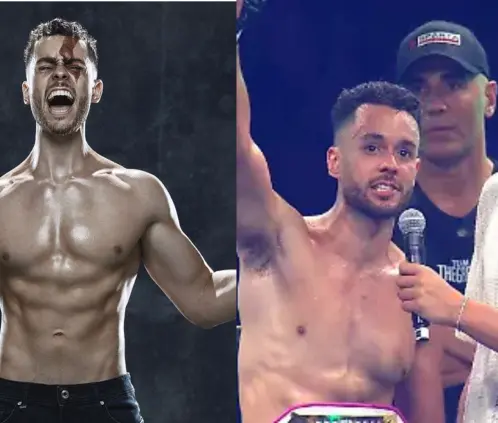 The Gregf ganando La Velada del Año. Imágenes de X. The Gregf ganando La Velada del Año. Imágenes de X.