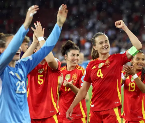 Lucía García volverá a Rayadas tras jugar un minuto en la Eurocopa Femenina, en la cual fue subcampeona con España. Getty Images Lucía García volverá a Rayadas tras jugar un minuto en la Eurocopa Femenina, en la cual fue subcampeona con España. Getty Images