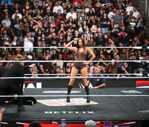 Chelsea Green se presentó en el SuperShow de WWE en Ciudad de México pese a las amenazas de muerte que ha sufrido en Estados Unidos. @ImChelseaGreen Chelsea Green se presentó en el SuperShow de WWE en Ciudad de México pese a las amenazas de muerte que ha sufrido en Estados Unidos. @ImChelseaGreen