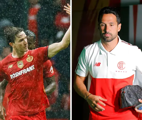 Luan García no quiere que Marcel Ruiz se vaya al Palmeiras (Photo by Manuel Guadarrama/Getty Images) Luan García no quiere que Marcel Ruiz se vaya al Palmeiras (Photo by Manuel Guadarrama/Getty Images)