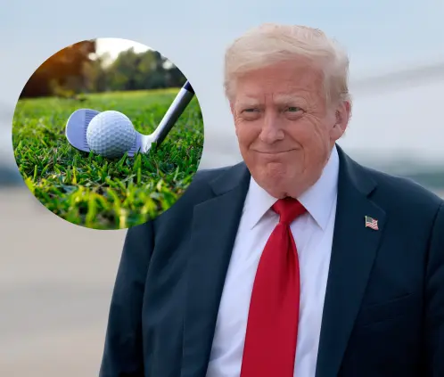 El golf, el deporte favorito de Donald Trump para volverse millonario (Getty Images) El golf, el deporte favorito de Donald Trump para volverse millonario (Getty Images)