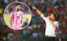 ¿Con quién iba? Lionel Messi es captado en concierto de Coldplay