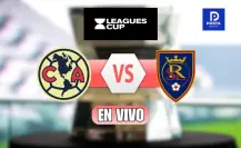 EN VIVO: América vs Real Salt Lake - Sigue las acciones del duelo de Leagues Cup