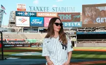 Belinda se roba los reflectores en el Yankee Stadium
