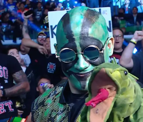 El mexicano Mr. Iguana se perfila para debutar en Friday Night SmackDown esta noche. @WWE