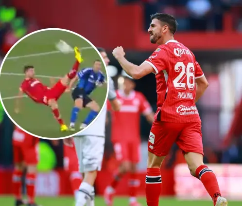 Paulinho logró uno de los mejores goles del torneo. Paulinho logró uno de los mejores goles del torneo.