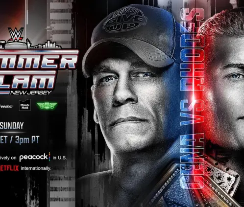 John Cena y Cody Rhodes encabezarán la noche 2 de SummerSlam, en la cual se enfrentará por el Campeonato Indiscutido de la WWE. @WWE