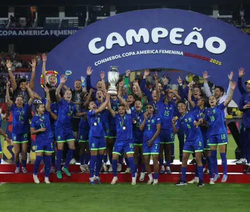 Brasil es la potencia femenina en Conmebol (Getty Images)