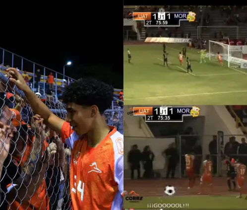 Correcaminos UAT vs Atlético Morelia. Cuenta oficial de X.