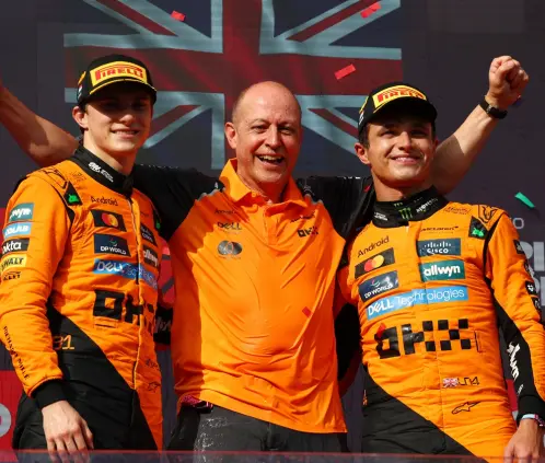 Piastri vs Norris! Así está la intensa lucha por la cima de la F1  (Photo by Clive Rose/Getty Images)