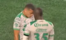 Tensión en Santos: Franco Fagundez encaró a Kevin Balanta tras fracaso en Leagues Cup