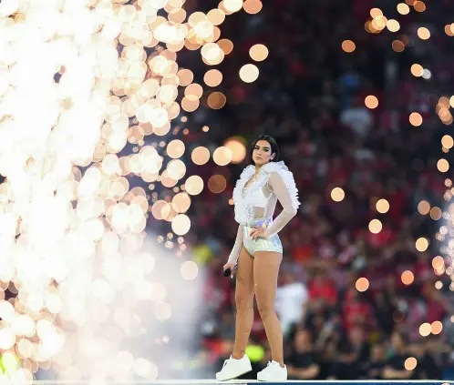 Dua Lipa, al igual que otros artistas, no podrán presentarse en los Estadios BBVA y Akron por un año por orden de la FIFA debido al Mundial de 2026. Getty Images Dua Lipa, al igual que otros artistas, no podrán presentarse en los Estadios BBVA y Akron por un año por orden de la FIFA debido al Mundial de 2026. Getty Images