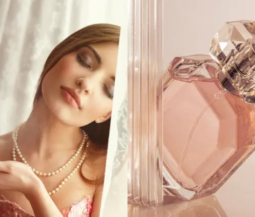 Perfume para mujer. Imágenes de referencia. Canva Images.