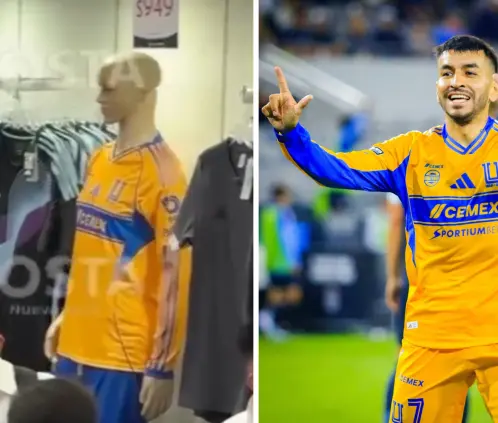 Tigres frena jersey piratas del Apertura 2025 en Monterrey (Foto: @clubtigres y @postamx Instagram) Tigres frena jersey piratas del Apertura 2025 en Monterrey (Foto: @clubtigres y @postamx Instagram)