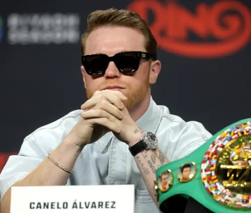 ¿Quién protege al Canelo Álvarez? Nacho Beristáin rompe el silencio  (Photo by Steve Marcus/Getty Images)