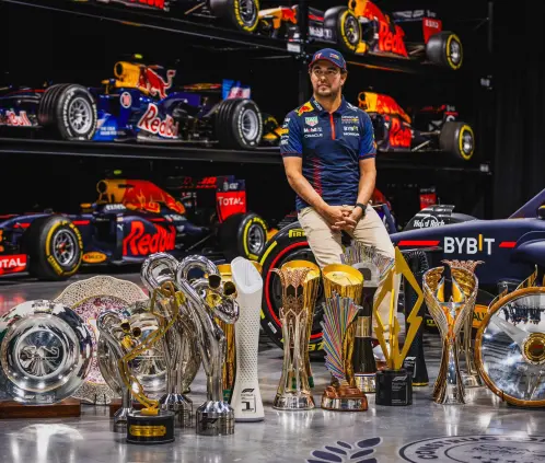 Checo Pérez. imágen de X. Checo Pérez. imágen de X.
