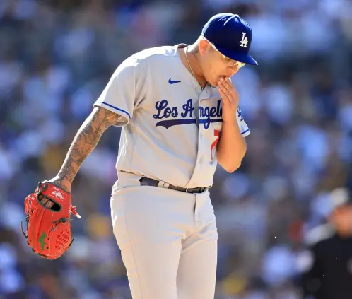 Julio Urías y el veto que lo alejaría de Grandes Ligas para siempre (Photo by Sean M. Haffey/Getty Images) Julio Urías y el veto que lo alejaría de Grandes Ligas para siempre (Photo by Sean M. Haffey/Getty Images)