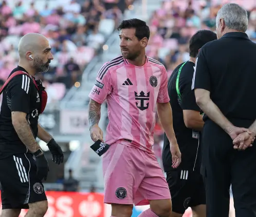 Lionel Messi corre riesgo de perderse el Inter Miami vs. Tigres por lesión. Getty Images Lionel Messi corre riesgo de perderse el Inter Miami vs. Tigres por lesión. Getty Images