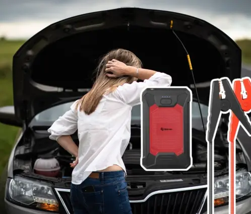 Arranca tu auto sin cables, carga tu celular y usa la linterna integrada con el Steren MOV-123: compacto y potente (Getty Images)