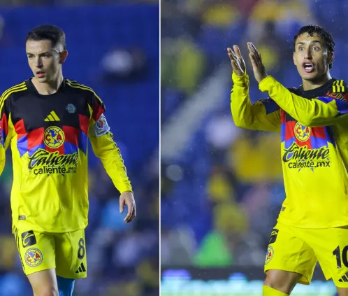 Alejandro Zendejas y Álvaro Fidalgo recibieron reconocimiento con América.