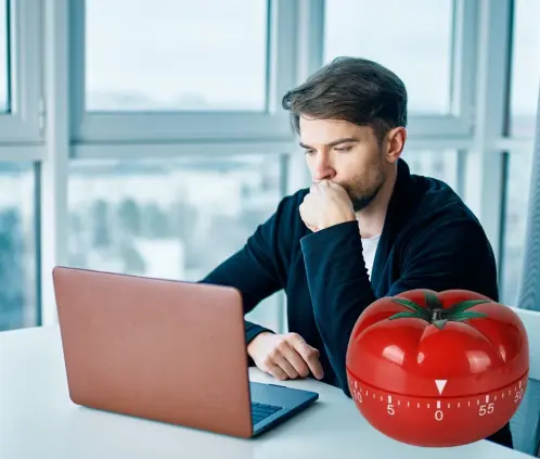 Organiza tu tiempo con la Técnica Pomodoro: trabaja en bloques de 25 min, descansa 5 min, repite y maximiza tu productividad. (Getty Images)