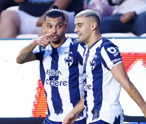 Monterrey no sufrió para derrotar a los Esmeraldas que contaban con tres ex elementos albiazules en su once titular (Getty Images)