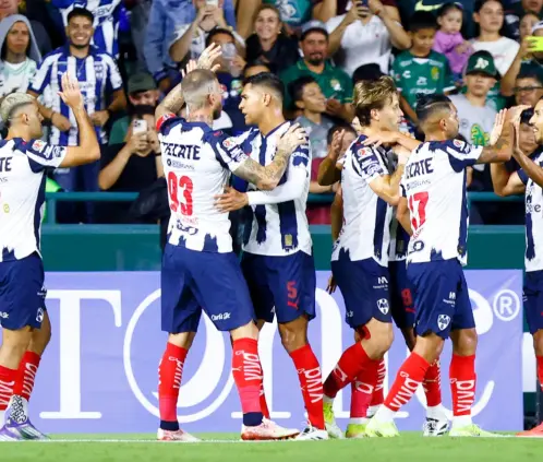 Rayados aprovechó los errores de León para llevarse los tres puntos (Getty Images)