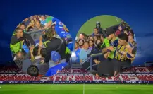 ¡Violencia en la Liga MX! Aficionado es golpeado por policía en el juego de San Luis y Cruz Azul