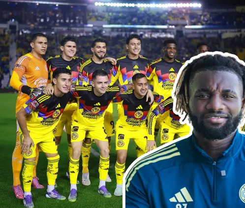 Allan Saint-Maximin ya entrena con el equipo en Coapa pensando en continuar a la ofensiva.