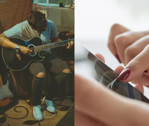 La plataforma que te enseña guitarra en tiempo récord y te transforma en un rockstar (Foto: Pexels)