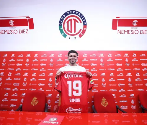¡Oficial! Toluca anuncia el fichaje de Santiago Simón (Toluca FC)