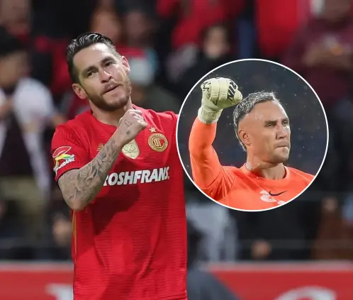 Jesús Angulo cuenta lo que se siente hacerle un gol a Keylor Navas (Foto: @tolucafc Instagram)