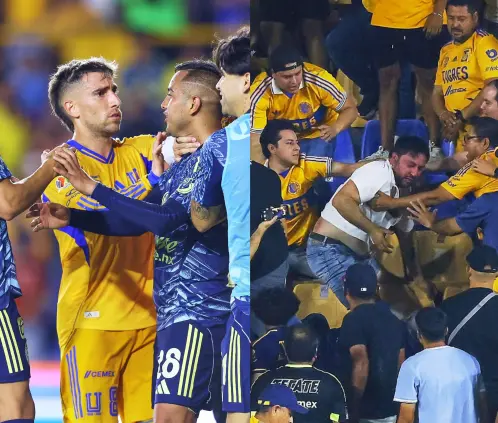 Tigres: Afición y jugadores protagonizan broncas tras perder con América (Foto: Ricardo Rodríguez / POSTA Deportes) Tigres: Afición y jugadores protagonizan broncas tras perder con América (Foto: Ricardo Rodríguez / POSTA Deportes)