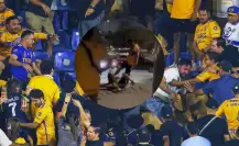 Violencia mancha el juego entre Tigres y América en el Estadio Universitario