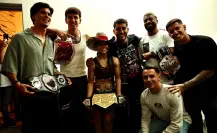 Jugadores del América festejaron con Alana victoria en Supernova