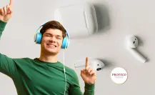 Estos 3 audífonos son igual de buenos que los AirPods, según Profeco