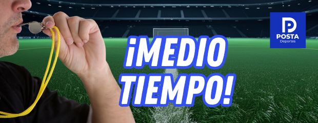 1er Tiempo - 45+8' - Finaliza la primera mitad 1er Tiempo - 45+8' - Finaliza la primera mitad