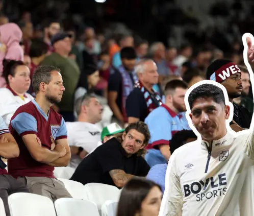 Los fans del West Ham United se encuentran sufriendo por la salida de Edson Álvarez del equipo con destino al futbol de Turquía. Los fans del West Ham United se encuentran sufriendo por la salida de Edson Álvarez del equipo con destino al futbol de Turquía.