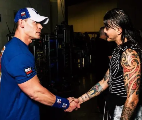 El mexicano Dominik Mysterio se ha convertido en un firme candidato para ser el último rival de John Cena en WWE. @WWE El mexicano Dominik Mysterio se ha convertido en un firme candidato para ser el último rival de John Cena en WWE. @WWE