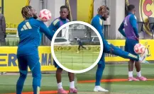 Esto hace Allan Saint-Maximin en el América después de entrenar