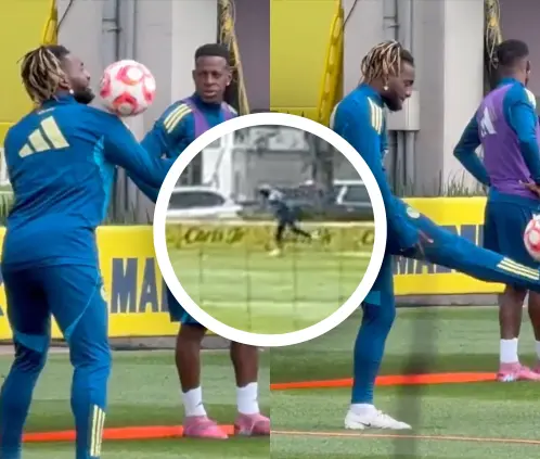 Esto hace Allan Saint-Maximin en el América después de entrenar (Foto: @Leonlec X)